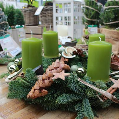 Adventskranz binden Workshop