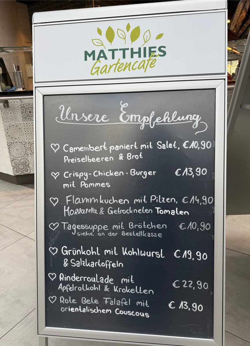 12-15 Uhr - Unser wechselndes Mittagsangebot