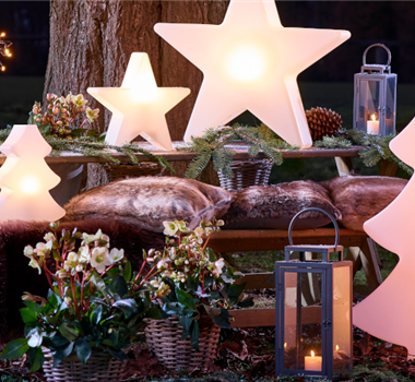 Winter-Gemütlichkeit vor der Haustür  Winter-Gemütlichkeit vor der Haustür