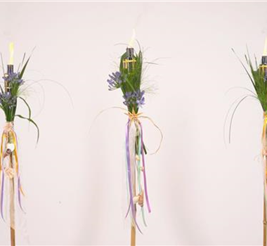 DIY Beachparty-Fackeln  DIY Beachparty-Fackeln