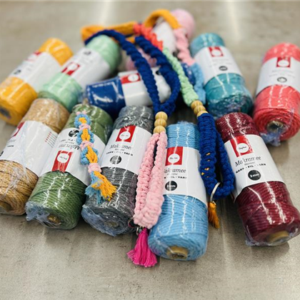 Kreativ-Workshop: Schlüsselanhänger aus Makramee