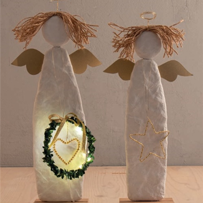 Kreativ-Workshop: Weihnachtsengel modellieren