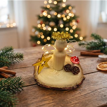 Mit-Mach-Bastelaktion "Weihnachtsengel"