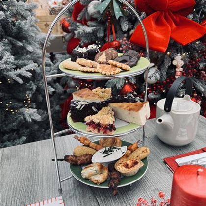 Vorweihnachtliche High Tea-Time