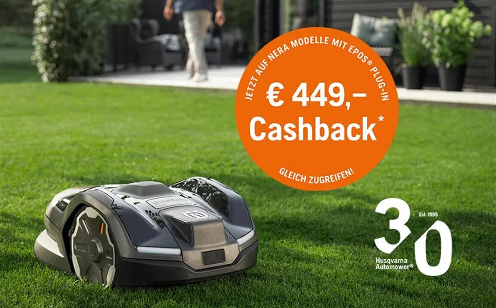 Aktion - Automower® NERA Cashback Aktion - Automower® NERA Cashback